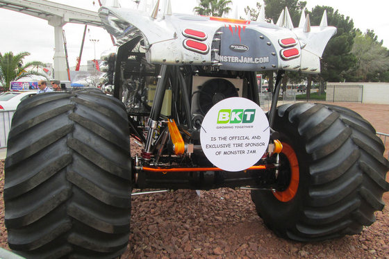 BKT и Monster Jam сотрудничают в рамках проекта для того, чтобы разработать самые технологичные специализированные шины для монстер-траков